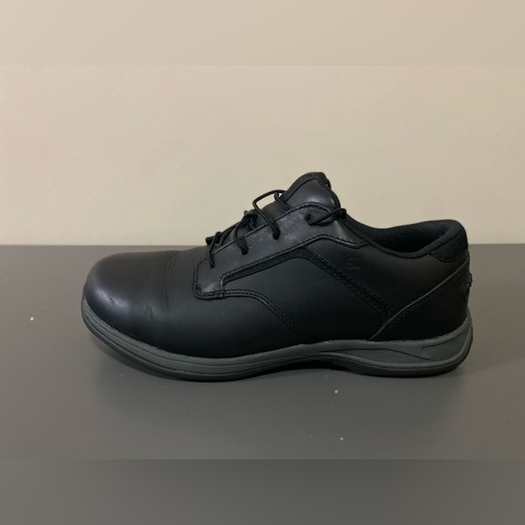 Redwing Men’s Black Leather Oxford Safety Shoes Soft Toe Mens Size 10 E2 - Picture 7 of 14